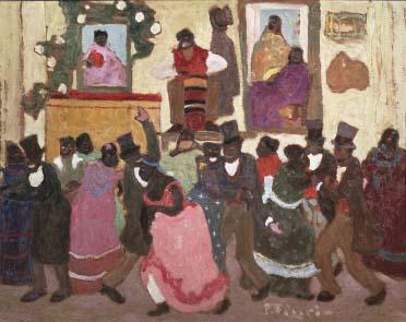 Pedro Figari Candombe oil painting image